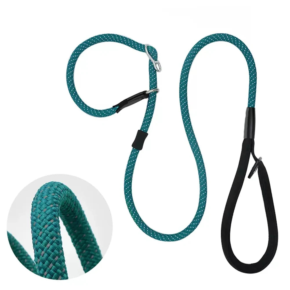 Oem Custom Luxury Personalized Logo Dog Leash Strong Dog Rope Leash for Small Medium and Large Dog