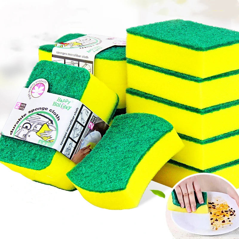 Wholesale Kitchen Block Dishwash Cleaning Scouring Pad Dish Kitchen Foams Bathroom Tool Dishcloth Clean Tool