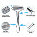 New Design Metal Derma Roller Skin Lifting Facial Massage Beauty Bar Anti Aging Face Roller
