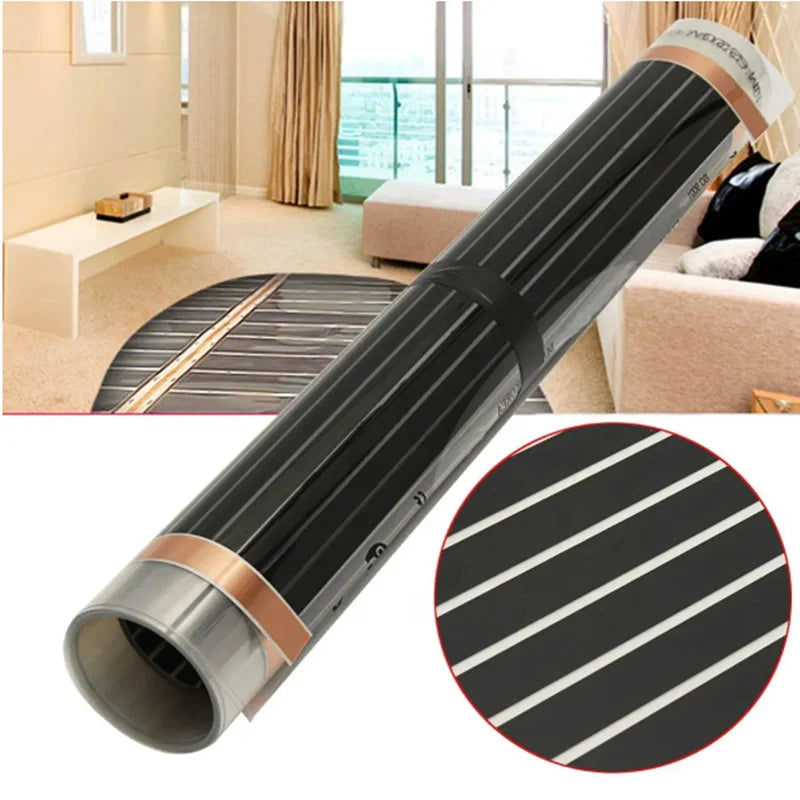 PTC Electric Floor Heating Systems 24V 110V 220V Far Infrared Carbon Fiber Heating Film Electric Heaters