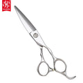 SG-612 6 Inch Barber Hair Cutting Shears Professional Salon Slide Cut Scissors Slicer Japanese 440C Stainless Mirror Polished