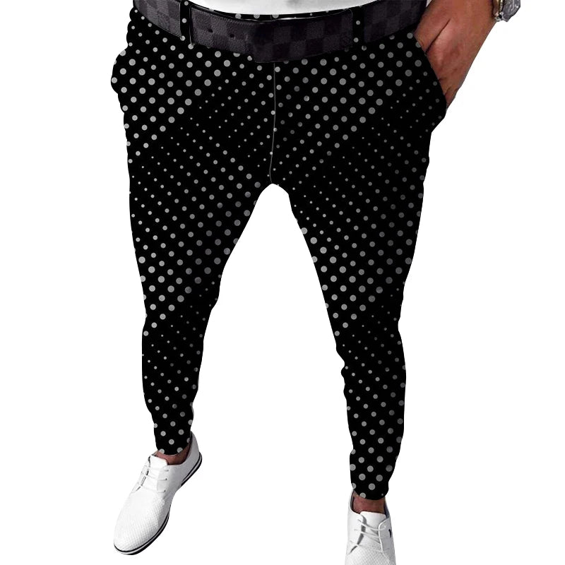 Wholesale New Design Casual Mid Waist Pencil Pants Trousers for Men 100% Polyester