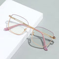 Transparent Round Anti Blue Light Eyewear Cat Eye Style Solid Glasses Photogrey Blue Light Blocking Photochromic Sunglasses