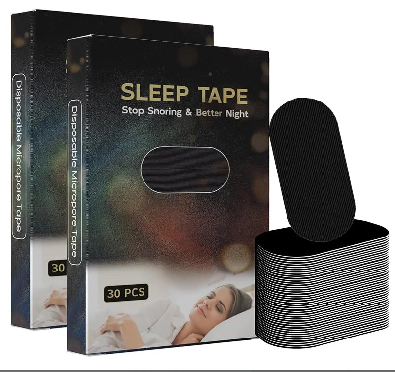 2026 Mouthtape Hostage Black Anti Snoring Sleeping Sleep Mouth Tapes for Sleeping Snoring Nasal Breathing
