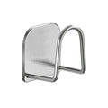 Wall Mounted Self Adhesive Stainless Steel Kitchen Sink Sponge Holder with Storage Organizer for Cleaning Tools