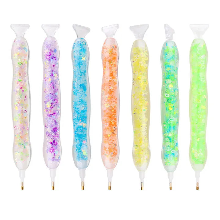 R-Pen Glow in Dark Resin Pen Diamond Art Accessories Tool for Diamond Painting Kit Dotting Drill Resin Pen