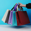 Unique Design Custom Printed Recyclable Fabric Non Woven Shopping Tote Bags With Logo