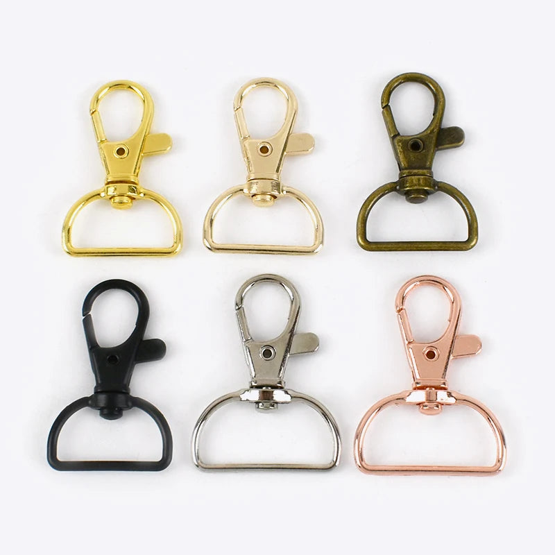 Deepeel BF266 20/25mm Handbag Hardware Accessories Keychain Buckle Bags Strap Clasp Bag Swivel Hook