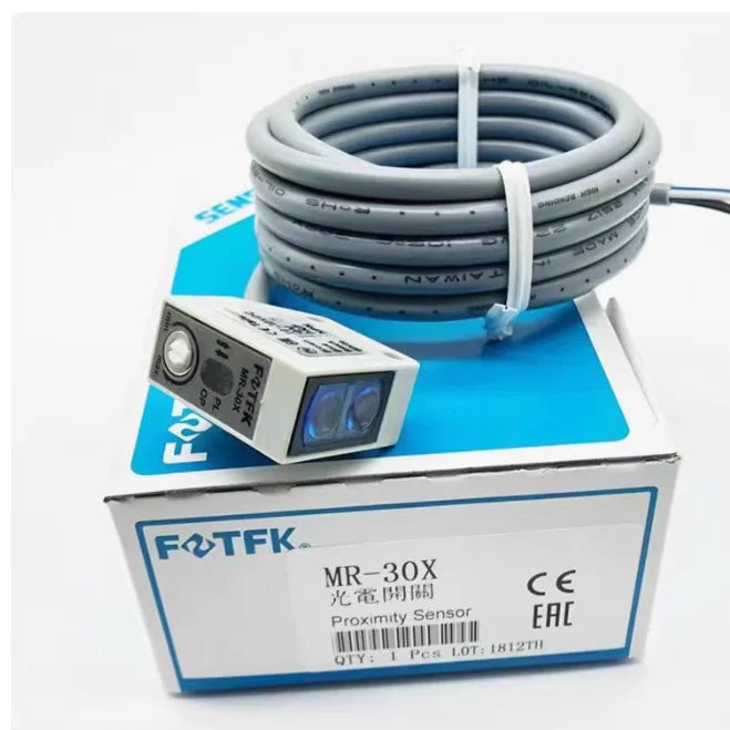 Fotek Small Mini & Water-proof Photoelectric Photo Sensor Long Sensing Distance 30cm MR-30X