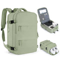 OEM Customized Waterproof Laptop Backpack with USB Multi-Function Travel Luggage Set Polyester Material
