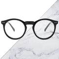 Vintage Acetate Transparent Rivet Glasses Women Eyeglasses Retro Men Optical Frame Retro Custom Logo Prescription Eyewear