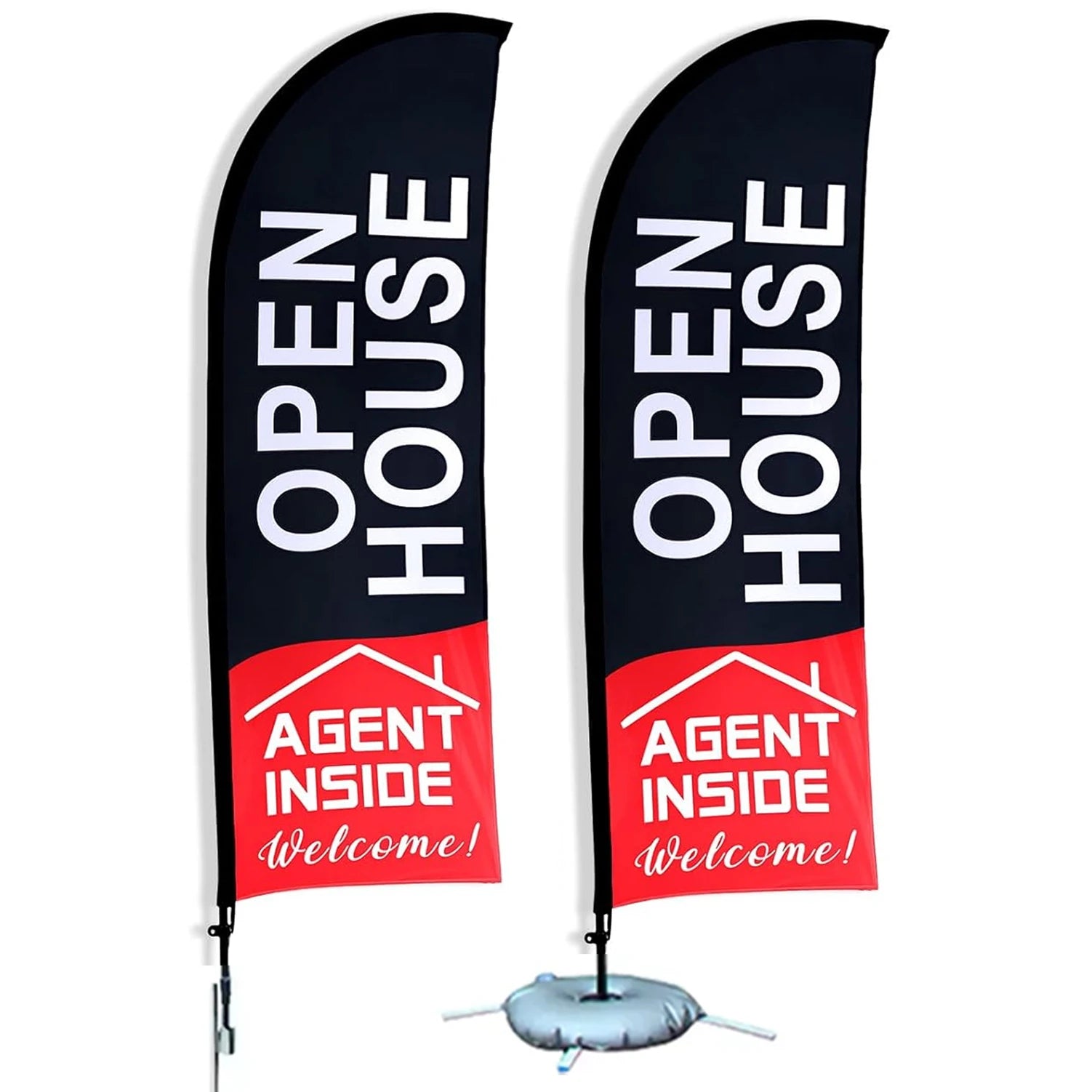 Hot Sale Custom Feather Flag  Double-Side Dye Sublimation  Feather Flag  Banners Marketing Outdoor Feather Flag Custom
