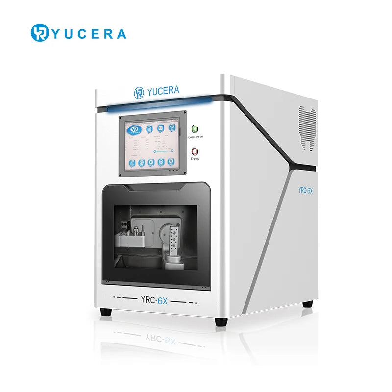 5-Axis Dental CAD/CAM Mill  YUCERA YRC-6X | Â±5Î¼m Accuracy | 10-Tool Auto-Changer
