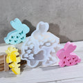 Diy Glue Mold Easter Butterfly Rabbit Radish Silicone Mold Home Decoration