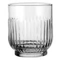 300ml/380ml Clear Stripe Cocktail Glasses Home Glassware Highball Glass Creative Snifter Whiskey Glass