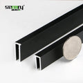 New Design Extremely Narrow Aluminum Skirting Baseboard Aluminum Wall Skirting Board Brushed Aluminum Waterproof