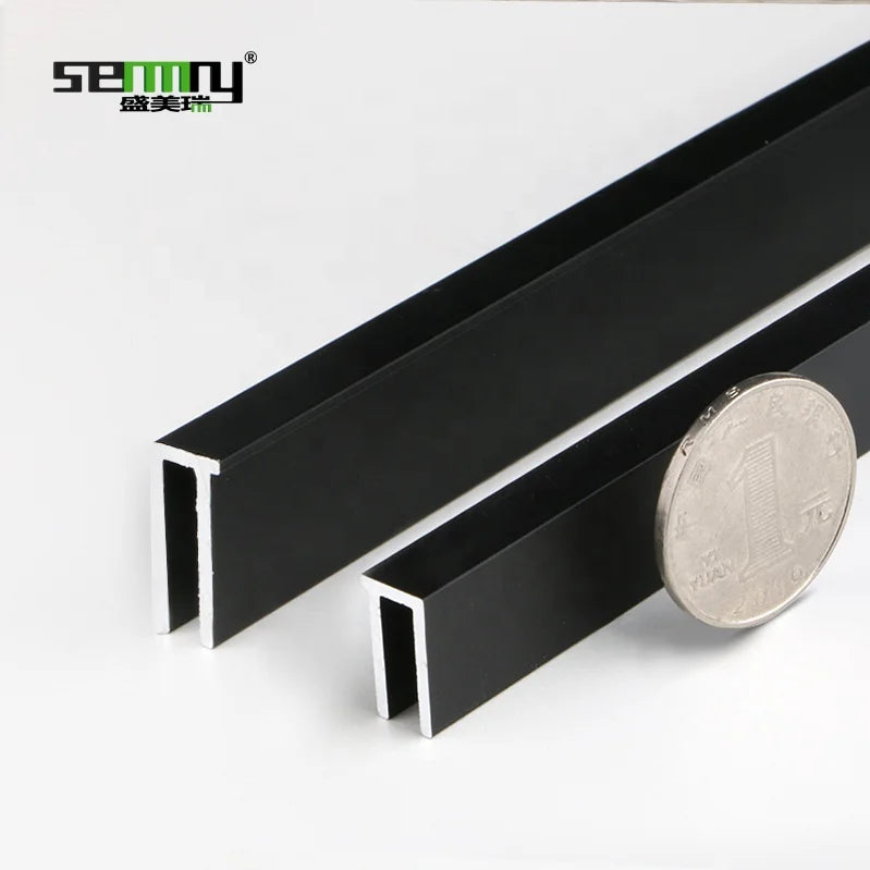 New Design Extremely Narrow Aluminum Skirting Baseboard Aluminum Wall Skirting Board Brushed Aluminum Waterproof
