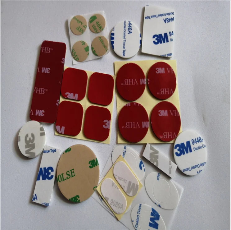 The Die Cut 3 mm Thickness Custom Clear Acrylic Foam Double Sided Adhesive Tape Circles for Strong Stick