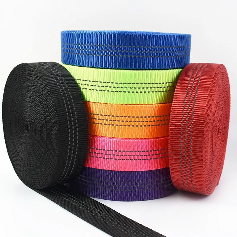 Deepel RC911 2.5cm Garment Accessories Reflective Webbing Polyester Tape Strap Webbing
