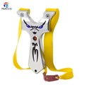 Stainless Steel Carved Grimace Hunting Slingshot Outdoor Outdoor Shooting Sling Shots Product MegaBDM