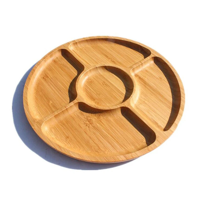 Healthy Bamboo Tray Serving Restaurant Breakfast Tray Bed Hotel Bamboo and Wooden Food Serving Tray
