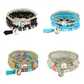 Pulsera Set Bohemian De Perlas De Vidrio De Alta Calidad Al Por Mayor 2023 Para Mujer De Moda