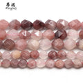 Wholesale Gemstone Beads Faceted Natural Stone Violet Loose Beads for Jewelry Making