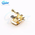 Guber Dental Products Dentist Gold Teeth Braces Ortho Mini Orthodontic Metal Dental Bracket Kit