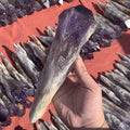 Wholesale Natural Crystal Specimen Wand Rough Amethyst Point for Decoration