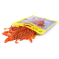 50pcs/bag Worm Bait Fishing Lures T Tail Shad Lure Hot Sale Soft Bait