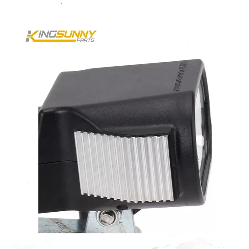 E-Bike Spare Parts Front Lamp LED Headlight with Warning Horn Bicycle Accessories Outdoor Cycling Parts Cycling Hot Selling