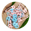 1/1 Bent Needle Resin Miniature for Drop Earrings Key Chain Pendant Charms Diy Jewelry Findings