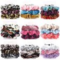 Factory Wholesale 3pcs/set Candy Color Velvet Scrunchies Set Elastic Hair Bands