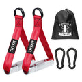 Customized Pull-up Rope Handle Aluminum Elastic Band Resistance Exercise Grip Sports Fitness Accessories Rubber Handle