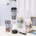 USA Stock Wholesale 500ML Coffee Cup 316 Stainless Steel Vacuum Insulated Tumbler With Lid and Straw