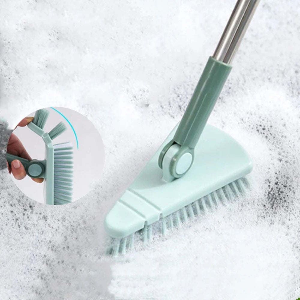 Multifunctional Shower Brush Cleaner with Handle Dust Mop for Floors Eco Friendly Silicon Broom
