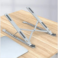 Direct Factory Work From Home Office Furniture Aluminum Desktop Adjustable Laptop Stand Folding for iPad Notebook