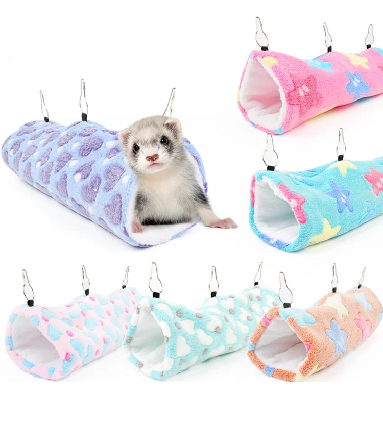 All Weather Hamster Hammock Cotton Nest Guinea Pig Accessories Warm Guinea Pig House