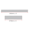 Prusa Mini Hardened Smooth Rods Kit 6pcs 3D Printer Smooth Rod Pack Prusa 8mm 10mm Linear Shaft Optical Axis Chrome Plated