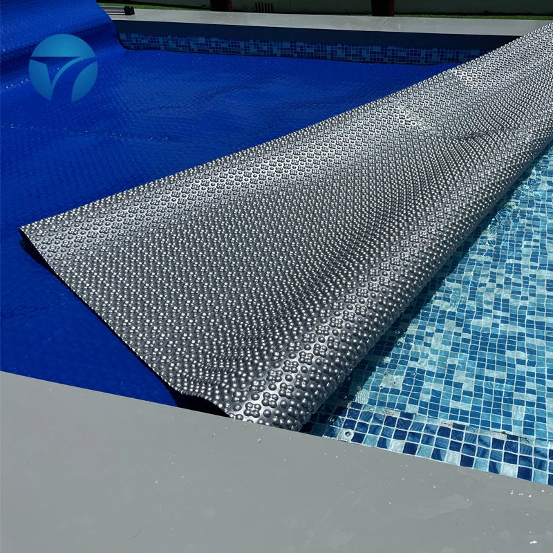 12ft Round Solar Pool Cover Easy Set Frame Pools Protector Above Ground Swimming Pool Protection Cover