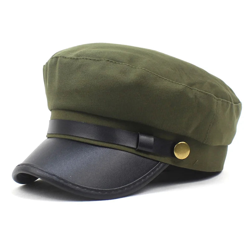 Wholesale Women Vintage Art Newsboy Octagonal Hat Trendy Sun Visor Painter Soft Dome Beret Hat