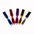 Customized Logo Barber Shop Hair Cleaning Tool Nylon Man's Oil Head Brush for Beard Care