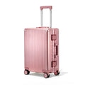 Factory Wholesale  Aluminum Alloy Frame  Low MOQ  Luxury Trolley Suitcase Travelling Bags Luggage Bag