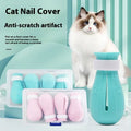 Modern Anti-Scratch Cat Nail Cover Protective Paw Cover for Cats Dogs Kittens Bathing Claw Artifact Pet Foot Cover