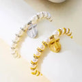 Religious Jewelry Christian Imitation Pearl Alloy Madonna Cross Handmade Bead Bracelet
