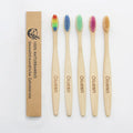 10 Pack Eco Friendly Natural for Toothbrush Super Soft Disposable Home Use