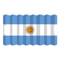 30x70cm New Sale Advertising Argentina Hand Scrolling Banner for Special Event
