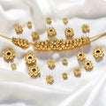 Stainless Steel Spacer Gold Beads Gold Color Flower Spacer Beads for Jewelry Making Findings Accessories