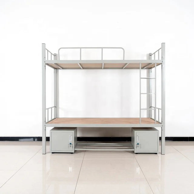 Student Accommodation Worker Dormitory Metal Bunk Bed