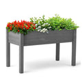 Custom Large Elevated Garden Bed Rectangular Planter with Factory-Designed Legs for Home Vegetable Raised Beds